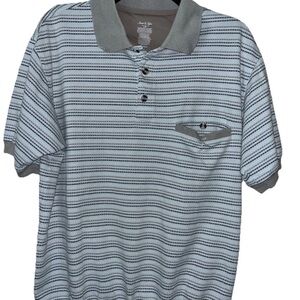 Vintage David Taylor Men’s Short Sleeve Polo Shirt Size Large